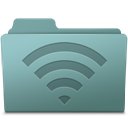 AirPort Folder Willow icon